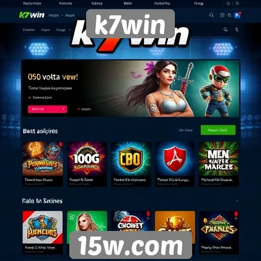 Experiência do usuário no site k7win